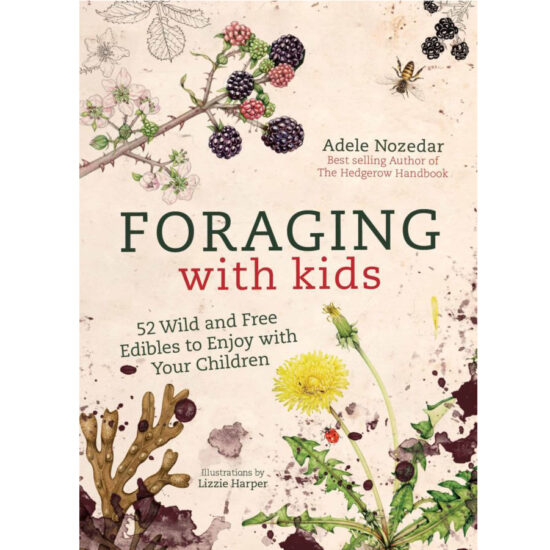 guide safe family foraging Book foraging with kids by Adele Nozedar