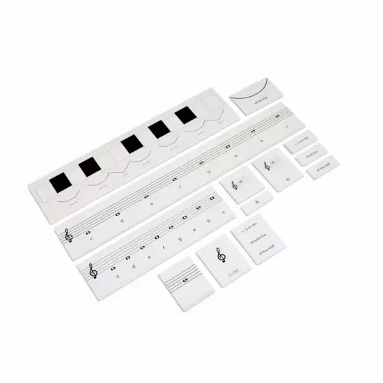 Bells support materials set - Nienhuis Montessori