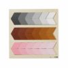 Puzzle colour nuance grey brown pink - Rolf