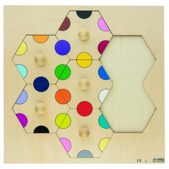 Insert puzzle: colours - Rolf