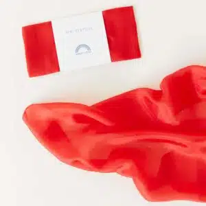 Waldorf Mini Playsilk red 53 x 53 cm - Sarah's Silks