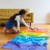 Giant playsilk rainbow 90 x 275 cm - Sarah's Silks