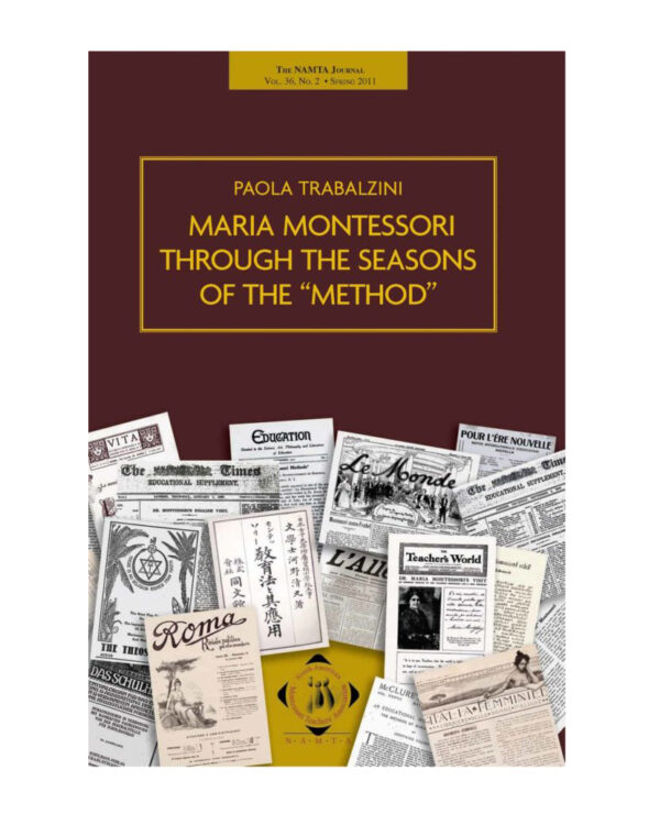 Book Maria Montessori Through the Seasons of the Method - Paola Trabalzini