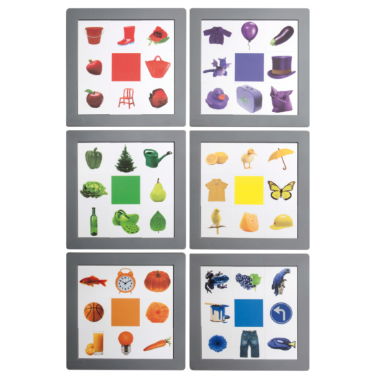 Colour hunt sorting game Rolf