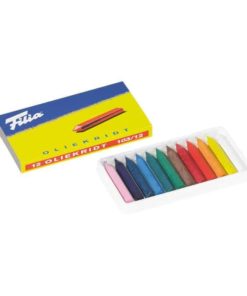 Oil crayons mix (12) / Waldorf art supplies - Filia