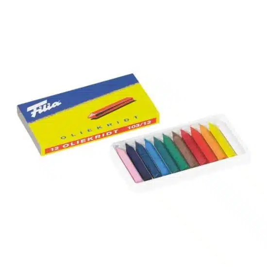 Crayons à l'huile (12 couleurs assorties) / Matériel d'art Waldorf - Filia
