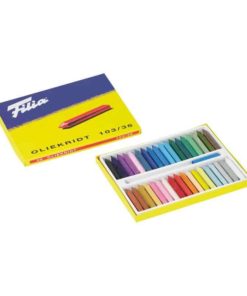 Crayons à l'huile (36 couleurs assorties) - Filia Waldorf fournitures artistiques crayon