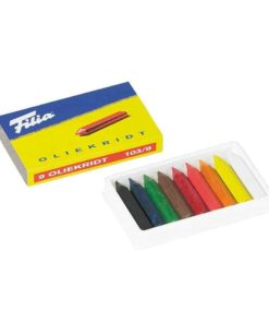 Crayons à l'huile (9 couleurs assorties) / Matériel d'art Waldorf - Filia