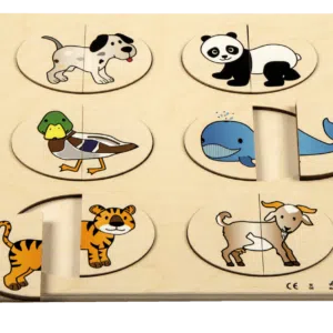 Relief puzzle complete the animals - Rolf
