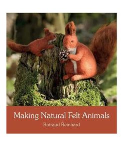 Book making natural felt animals - Rotraud Reinhard