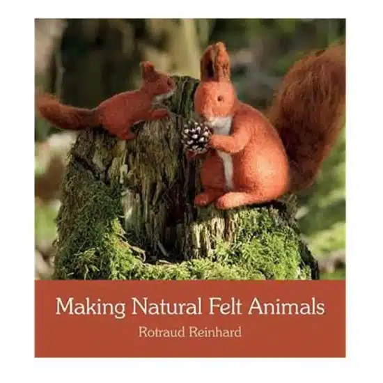 Book making natural felt animals - Rotraud Reinhard
