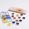 Watercolour opaque paint set (12 colours) / Waldorf art supplies - Stockmar