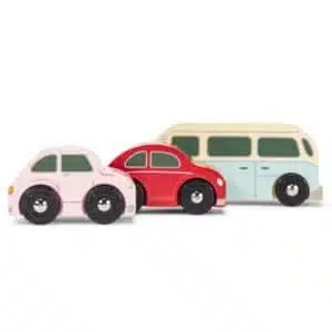 Wooden small retro cars set - Le Toy Van