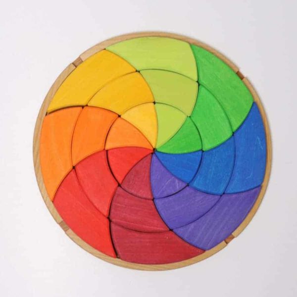 Large colour circle Johann Wolfgang von Goethe - Grimm's