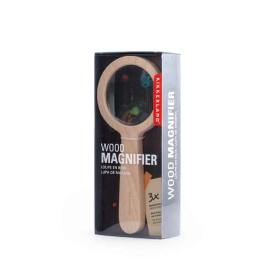 Wood magnifier - Kikkerland