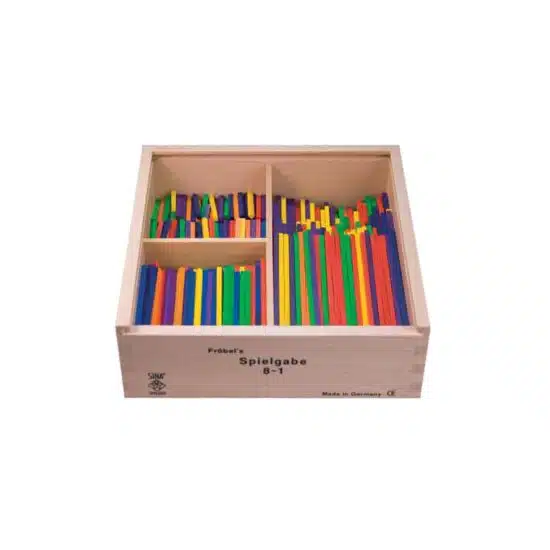 SINA Spielzeug original Gabe 8-1 from the Friedrich Froebel series of wooden playing gifts