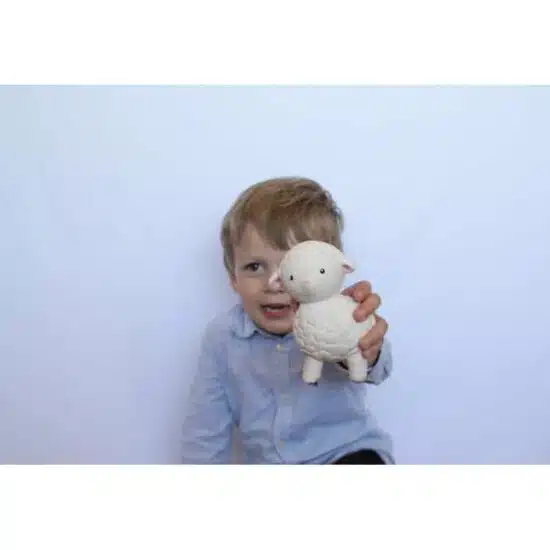 Sheep Natural Teether Organic Baby Toy - Lanco