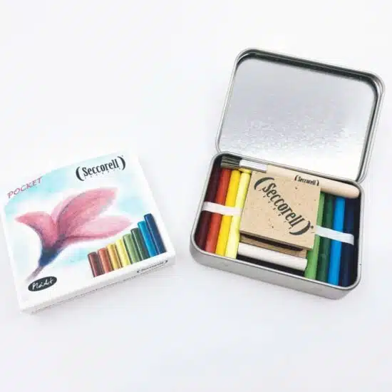 Paint sticks set pocket Magnolia blossom seccorell non-toxic smudge pastels Waldorf