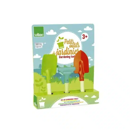 Vilac small garden set with children sized garden tools