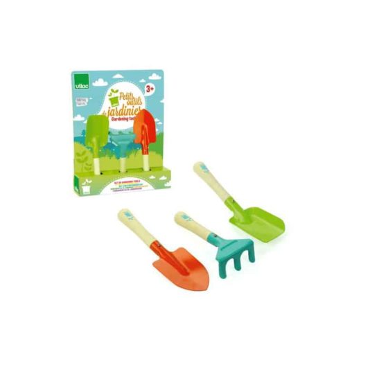Petits outils de jardinage et de sable pour enfants - Vilac