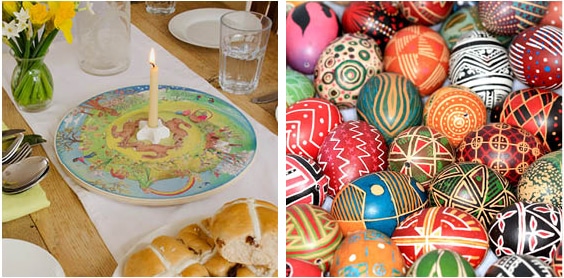A special Easter breakfast & Pysanky Easter Eggs traditions from around the world