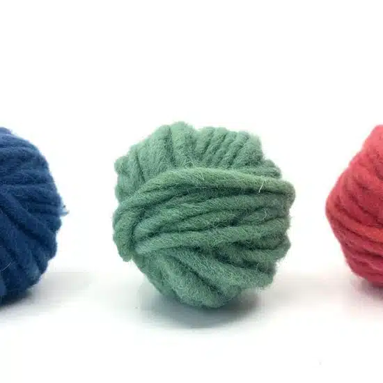 Filges Plant-dyed Organic Wool yarn in bright Colours 4 x 25 g