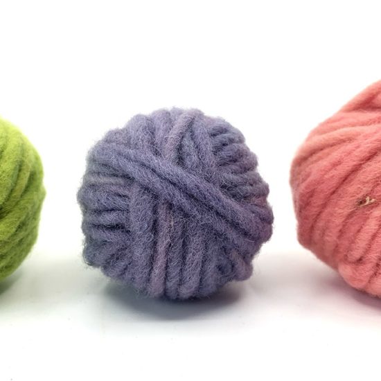 Filges Bio-Strickgarn aus einlagiger Wolle in pastell Farben 4 x 25 g