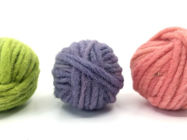 Filges Bio-Strickgarn aus einlagiger Wolle in pastell Farben 4 x 25 g