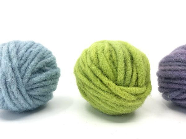 Filges Plant-dyed Organic Wool yarn in pastel Colours 4 x 25 g