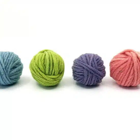 Filges Plant-dyed Organic Wool yarn in pastel Colours 4 x 25 g