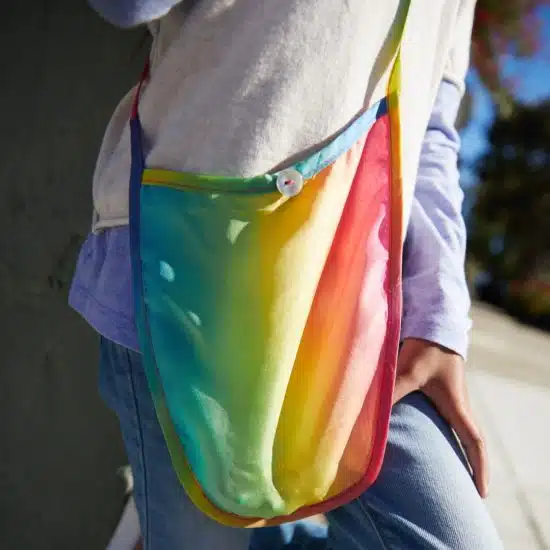 Treasure pouch rainbow Sarah's Silks