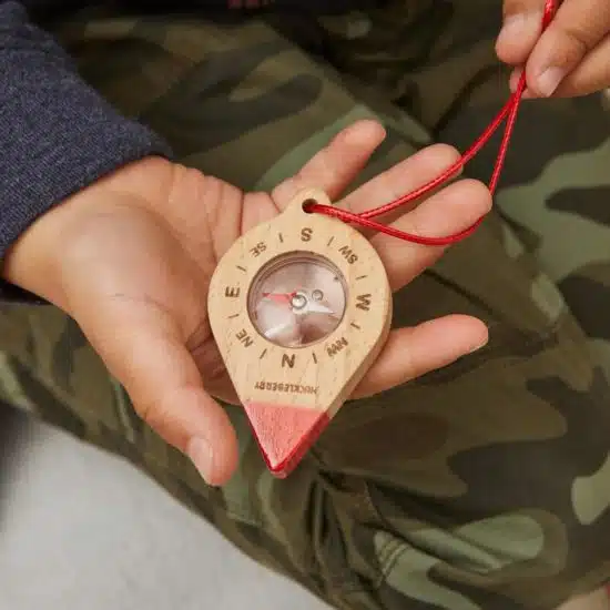 Wood children's compass - Kikkerland