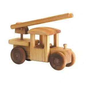 Large wooden toy fire engine – Debresk