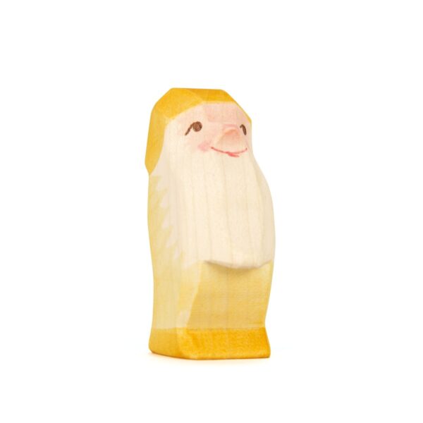 Ostheimer fairy tale worlds range figures Wooden toy dwarf yellow