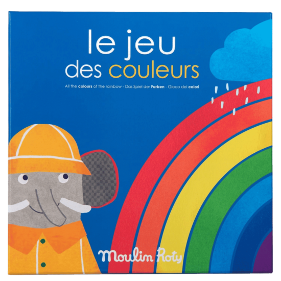 les Popipop The rainbow colour game - Moulin Roty