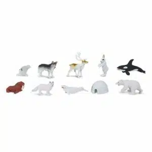 Arctic TOOB Realistic miniature figurines Montessori learning toy Safari Ltd