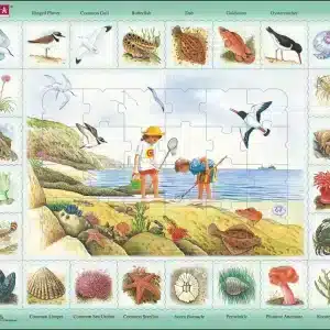 Maxi nature puzzle seaside English Larsen