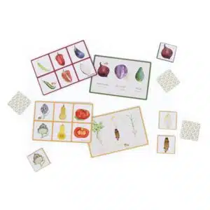 Vegetable lotto & memo game Moulin Roty