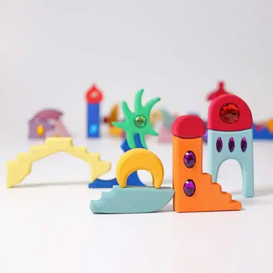 Grimm's building set sparkling mandala orient