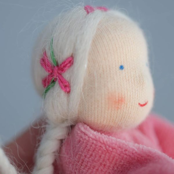 Soft Waldorf doll lavender girl Rose Grimm's