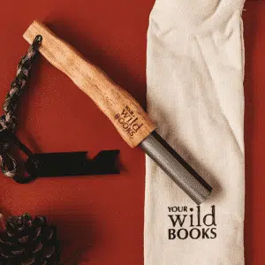 multi functional handcrafted fire starter by Australian brand Your Wild Books