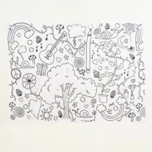 Playsilk seek & find DIY colouring - Sarah's Silks