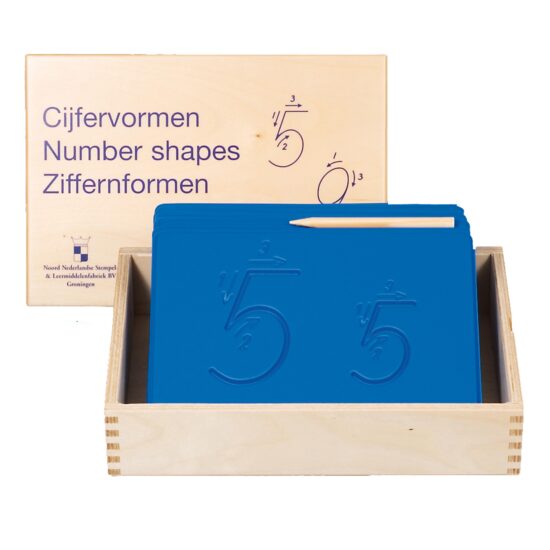 Tactile tracing number shapes - Educo