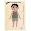 Layer puzzle human body boy Educo
