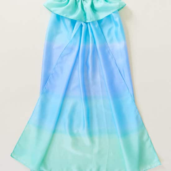 Waldorf inspired natural silk cape sea Sarah's