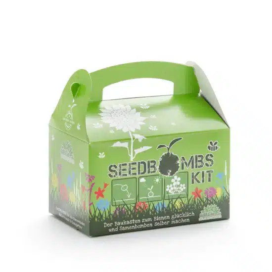 Make your own organic wildflower large seedbombs kit Die Stadtgärtner