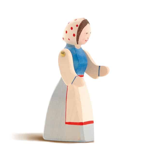 Ostheimer Family & Farm Figures range figures Wooden toy farmer's wife