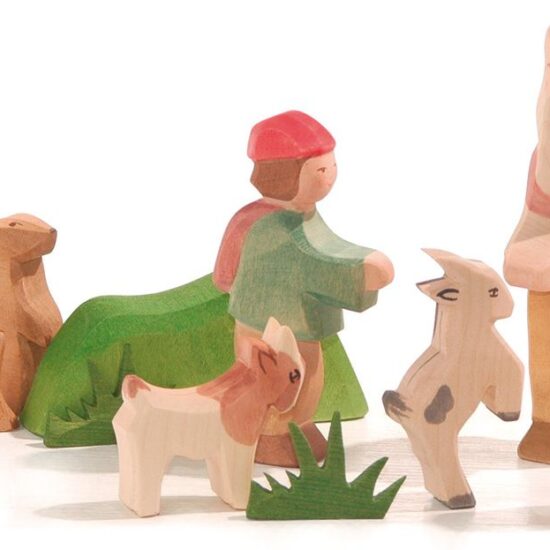 Ostheimer fairy tale worlds range figures Wooden toy heidi