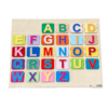 Wooden educational puzzle A-Z letters in uppercase Rolf