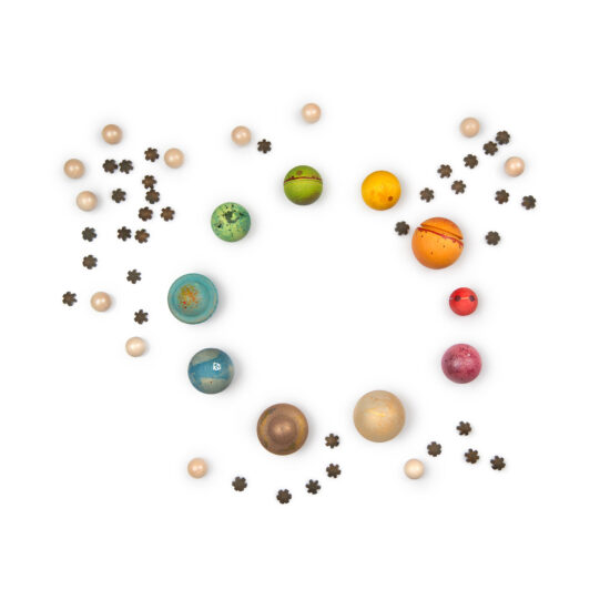 Dear universe wooden planets play set Grapat